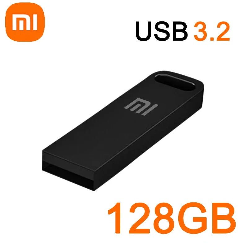 Xiaomi 2 to USB 3.2 clé USB haute vitesse métal U disque TypeC clé mémoire stockage étanche PC téléphone transfert de données Portable nouveau