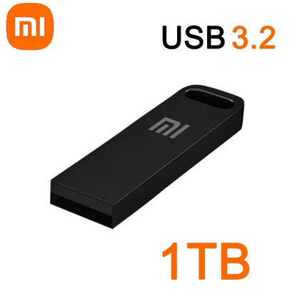 Xiaomi 2 to USB 3.2 clé USB haute vitesse métal U disque TypeC clé mémoire stockage étanche PC téléphone transfert de données Portable nouveau