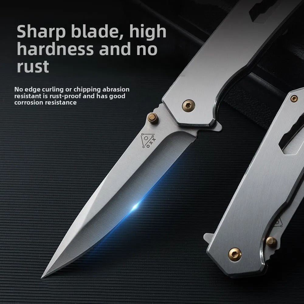 Outdoor Multi-functional Folding Knife, with Portable Folding Knife, Fruit Knife, Wild Survival Camping, Portable Knife